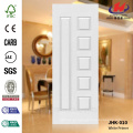 JHK-010 Arábia Saudita Fabricação Clássica Popular Rut Modelo Escola Móveis MDF White Primer Door Skin